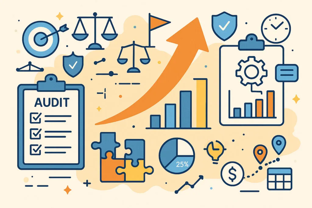 Illustration des audits et conseils Nextaura