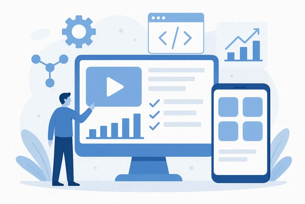 Illustration des applications sur mesure